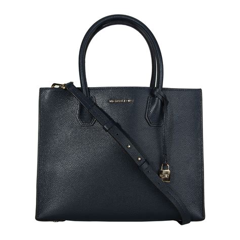 michael kors blue and silver purse|Michael Kors navy blue tote.